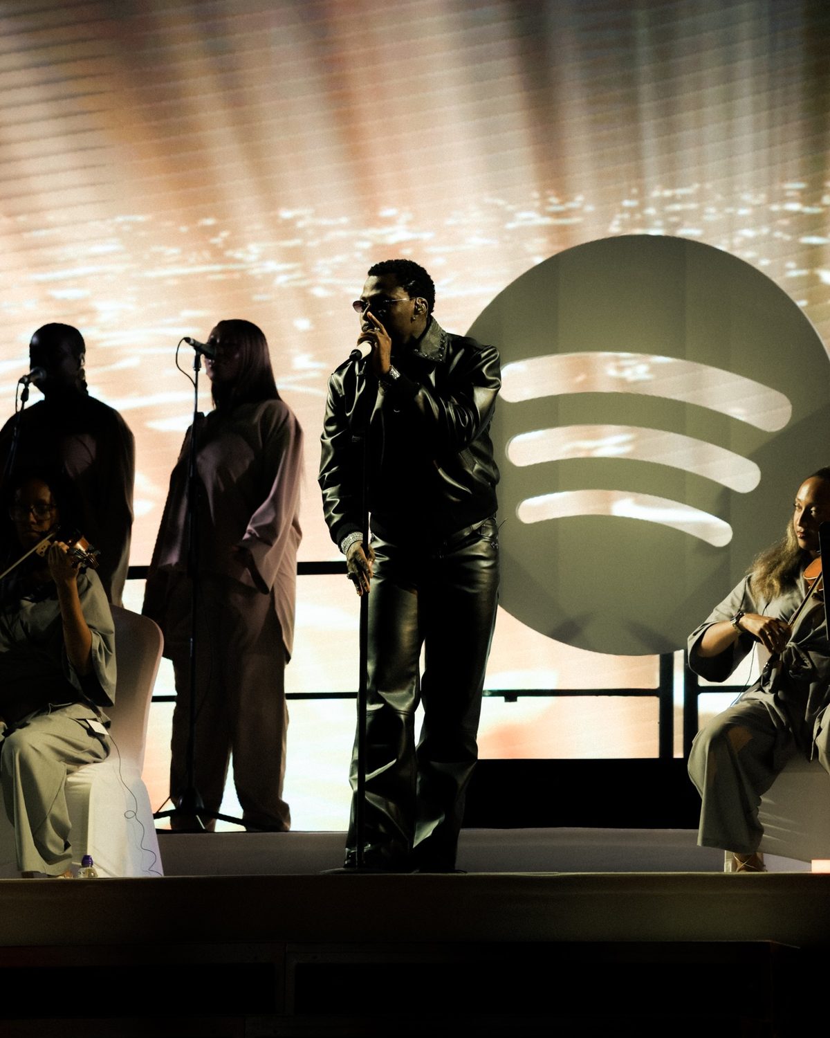 Spotify: Asake performing M$NEY at Theatre Royal Drury Lane, London · June 21, 2026