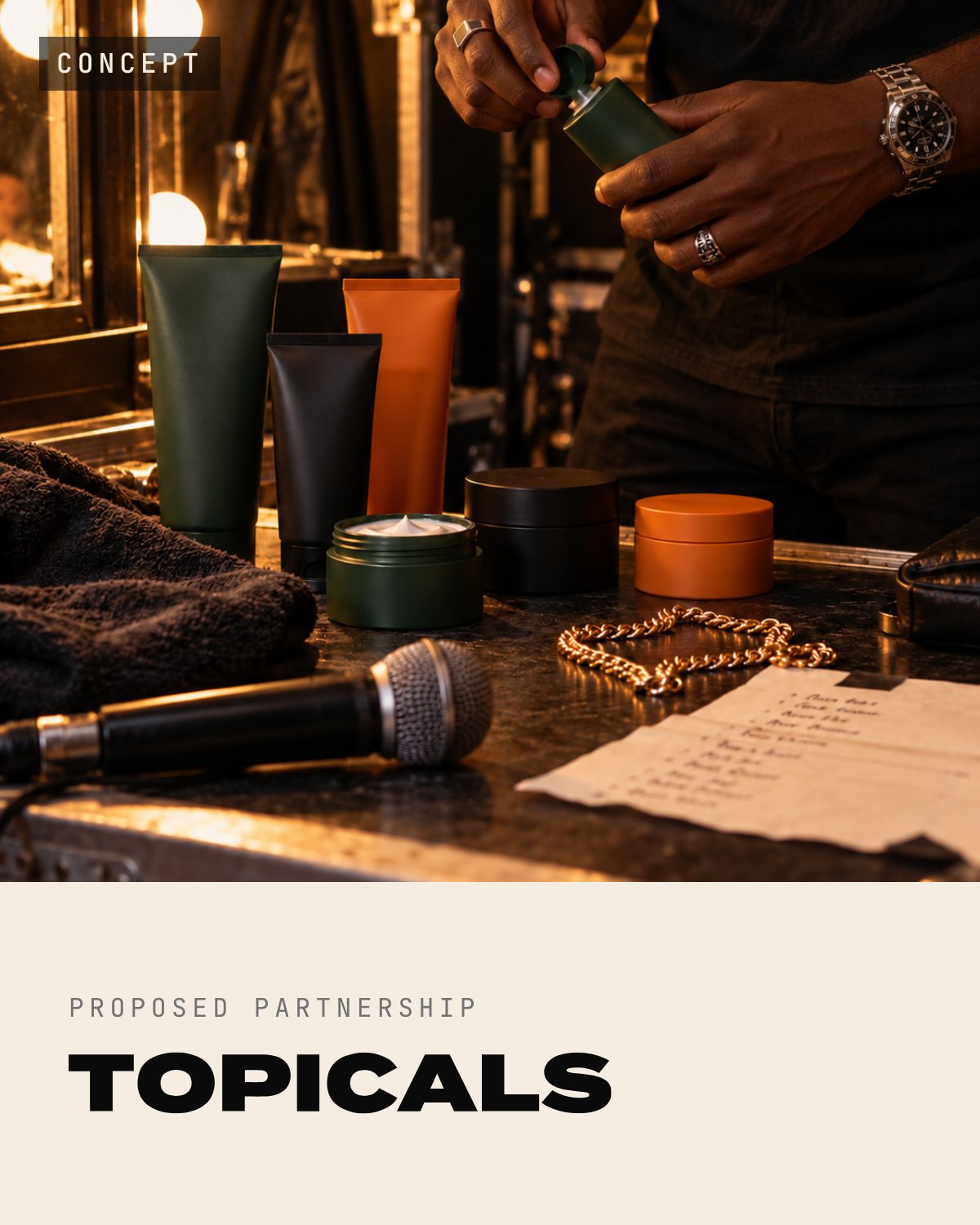 Topicals: Concept artwork: Topicals